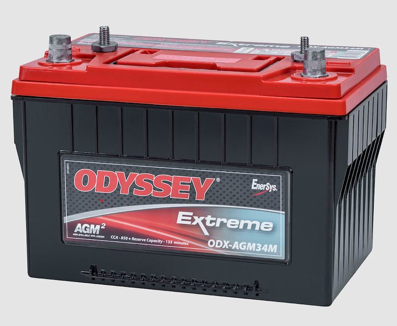 Odyssey AGM Deep Cycle Battery ODX-AGM34M Group 34M 12V 880 CCA Marine
