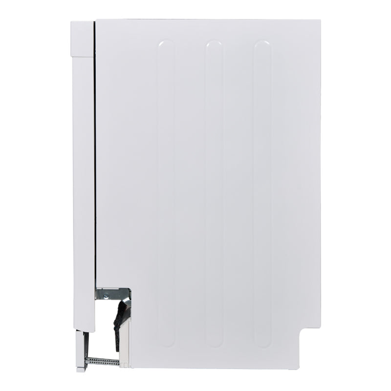 Pinnacle Built-In RV Dishwasher – 10 Place Settings, 8 Wash Cycles, White