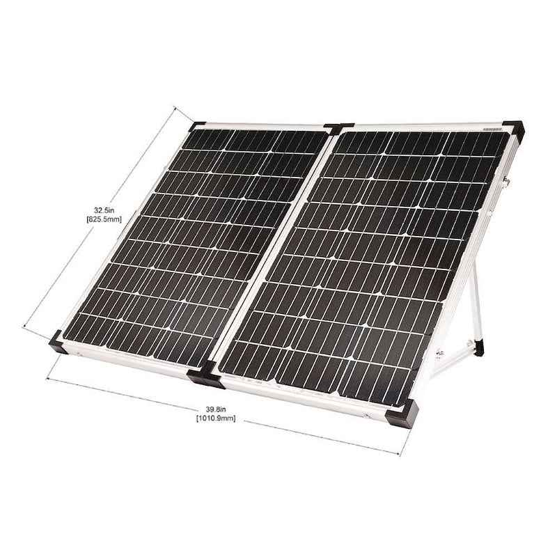 Go Power Portable Solar Kit 130W GP-PSK-130 – Foldable Solar Charging System