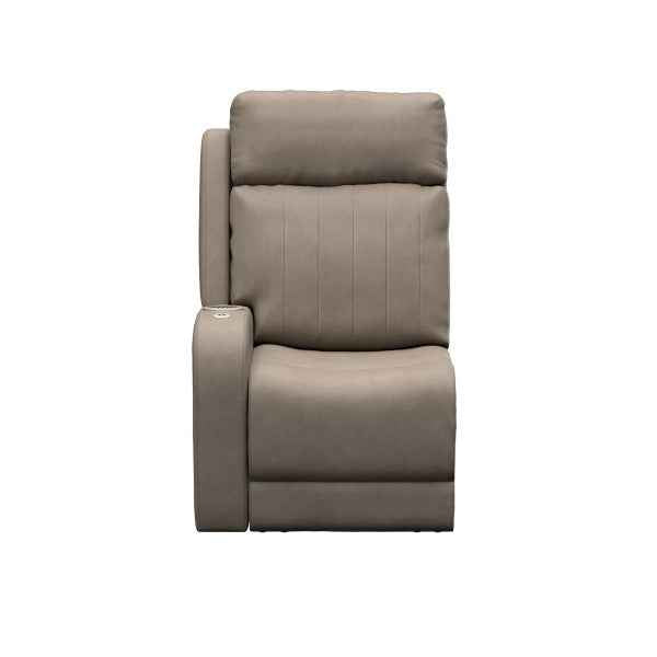 Thomas Payne Seismic Theater Right-Hand Recliner – Driftwood – 2024044196