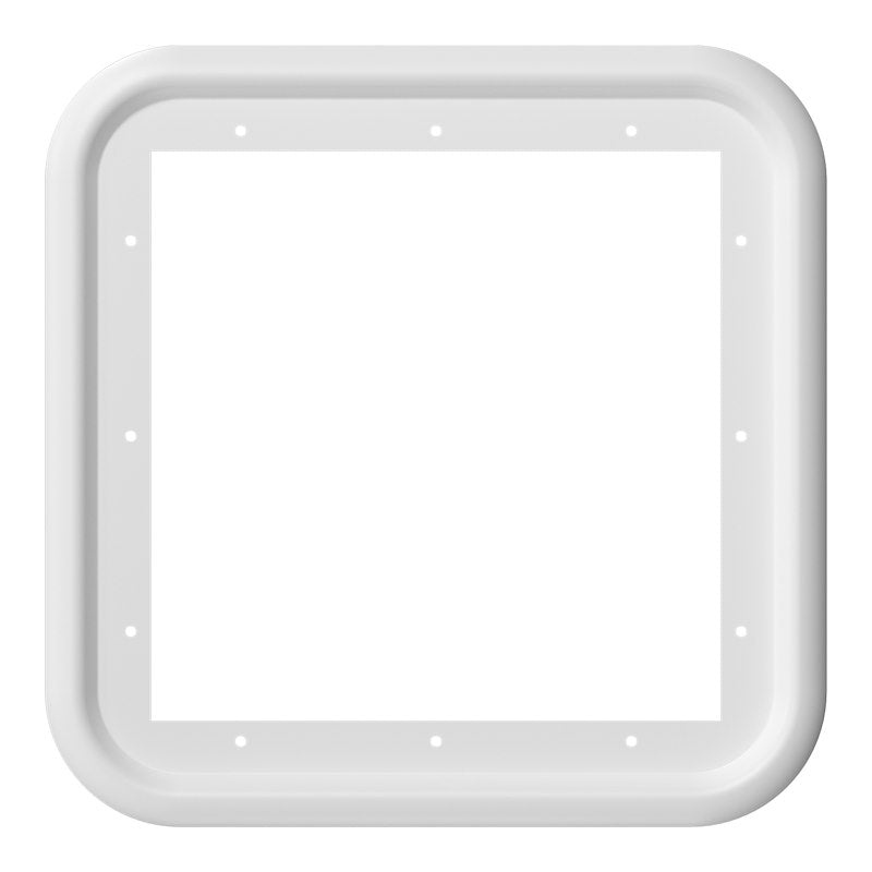 InstaShower Water Heater Access Door Frame – 15" x 15", White FS06TRW - Used RV Parts