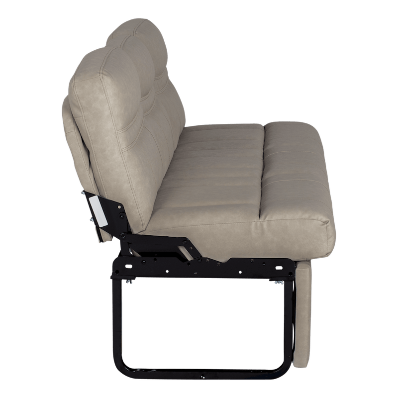 68" Jackknife Sofa – Altoona Beige – 3-Seater with Fold-Down Center