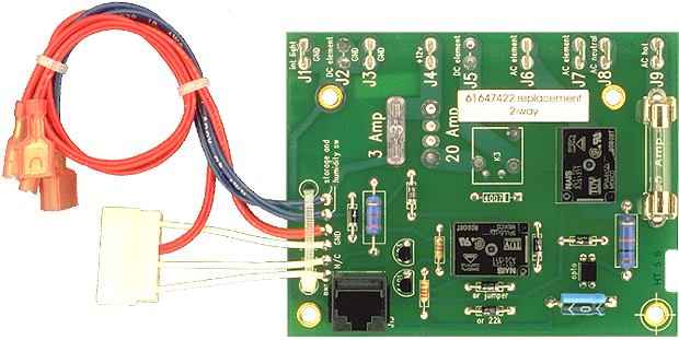 Dinosaur Electronics Refrigerator Interface Circuit Board 61647422 2-WAY