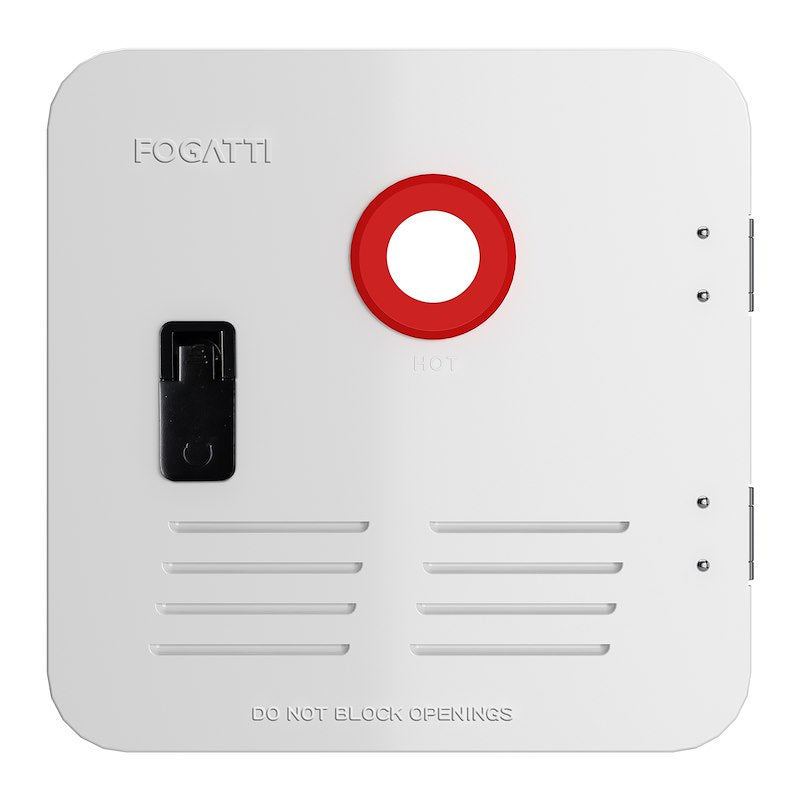InstaShower RV Water Heater Access Door – 15" x 15", White Steel