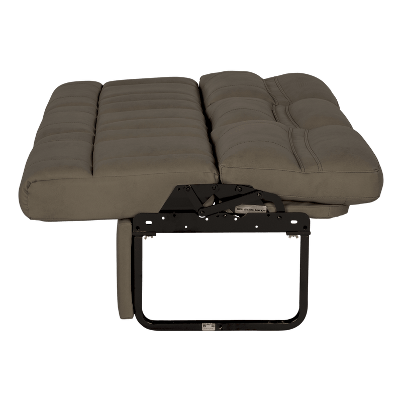 68” Jackknife RV Sofa – Grummond Tan – 3-Seater with Center Console
