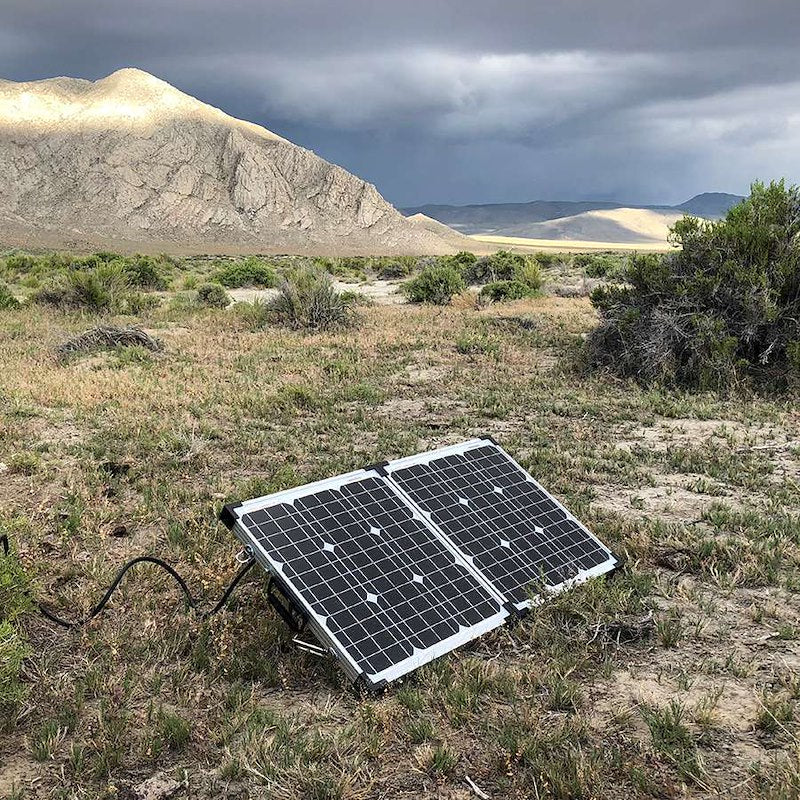 Go Power Portable Solar Kit 90W GP-PSK-90 – Foldable Solar Charging System - Used RV Parts