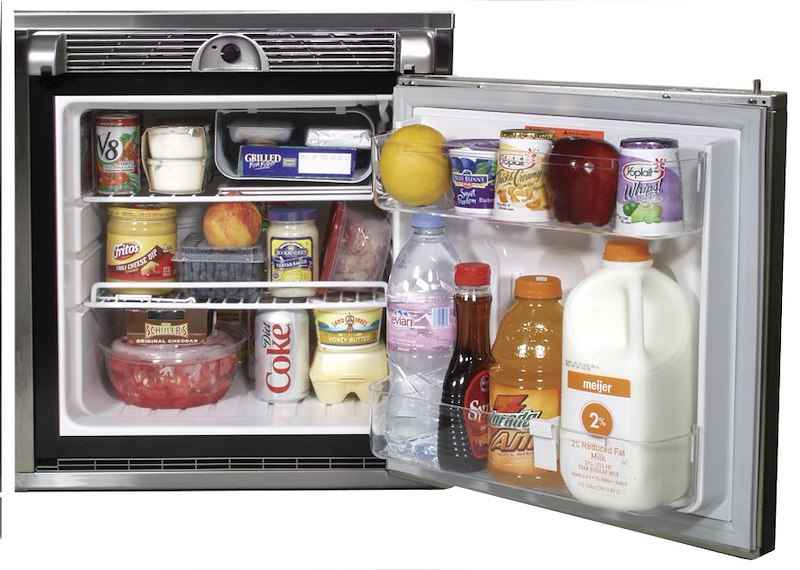 Norcold 2.7 Cu. Ft. 12/24V DC Refrigerator – Stainless Steel DC751SS