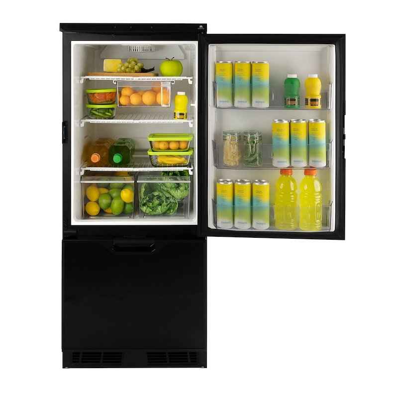 Norcold N2175BPL, 6.2 Cu Ft., 2-Door Flush-Mount RV Refrigerator With Freezer, 12V DC