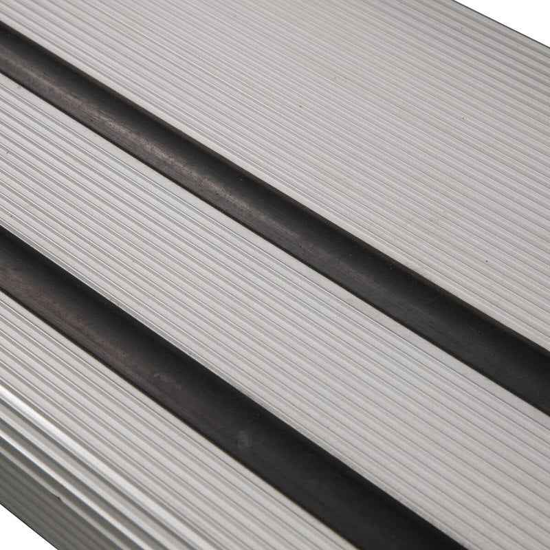 Alumi-Tread 4-Step Manual RV Entry Step 432698 – 24" Wide, Black Aluminum