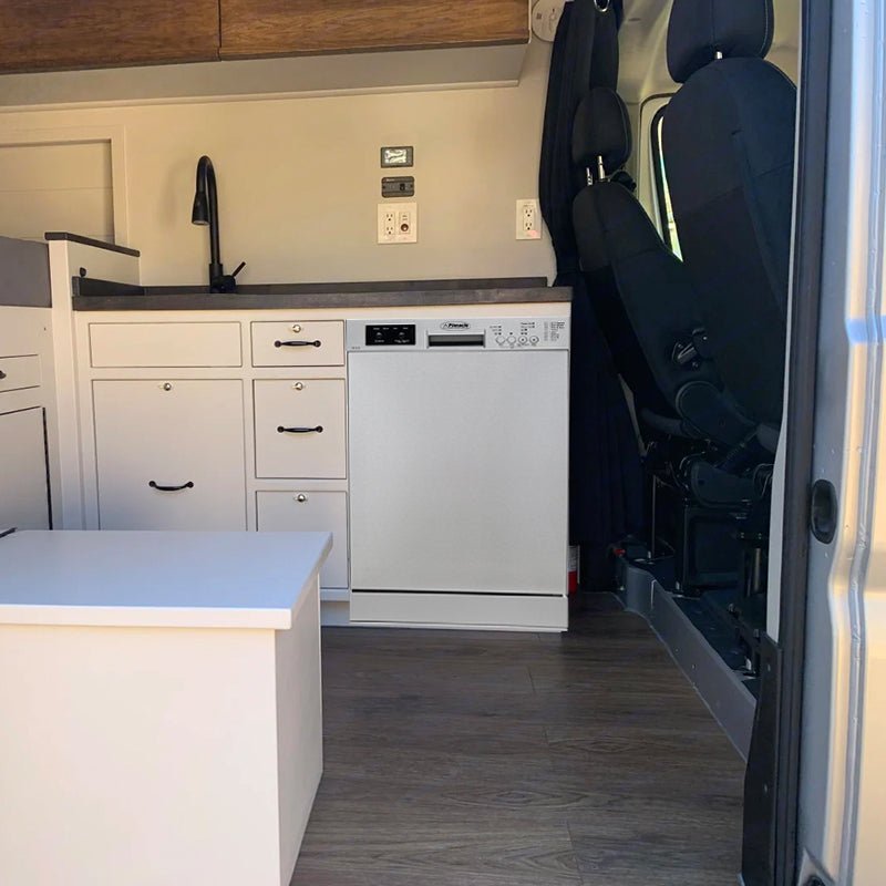 Pinnacle Built-In RV Dishwasher – 10 Place Settings, Silver, SB 1840 - Used RV Parts