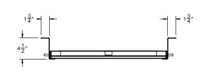 Low-Profile 24" Single Manual RV Entry Step SMFP-1200