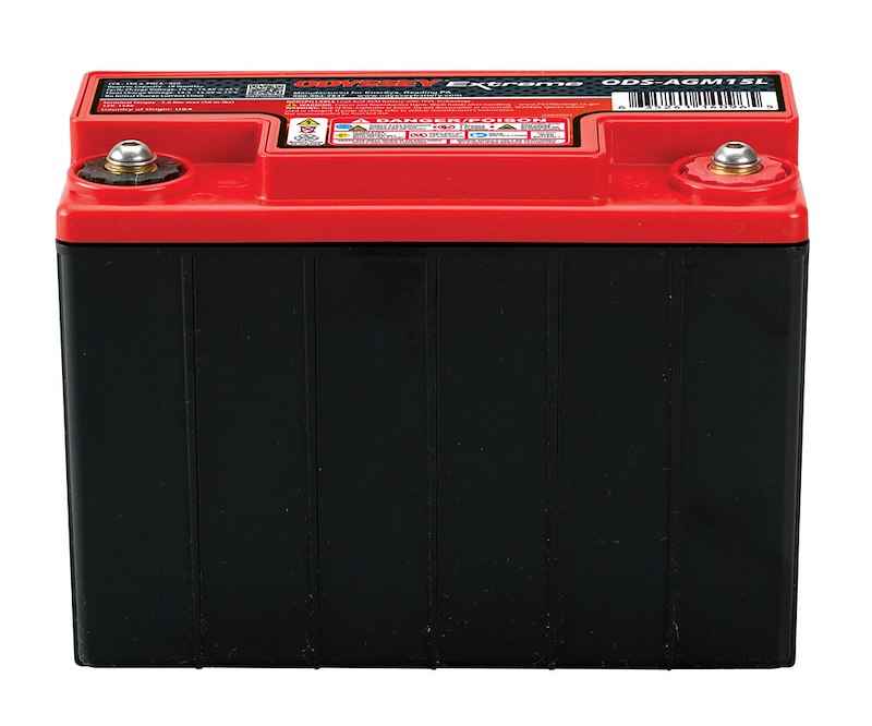 AGM Powersports Battery Odyssey Group 15 13Ah 150CCA ODS-AGM15L