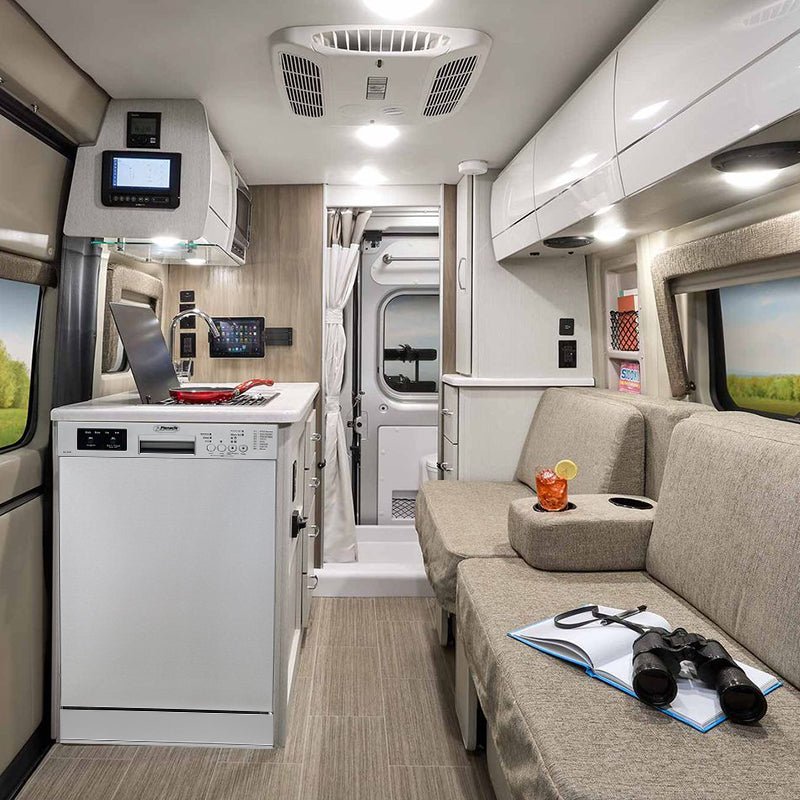 Pinnacle Built-In RV Dishwasher – 10 Place Settings, Silver, SB 1840 - Used RV Parts