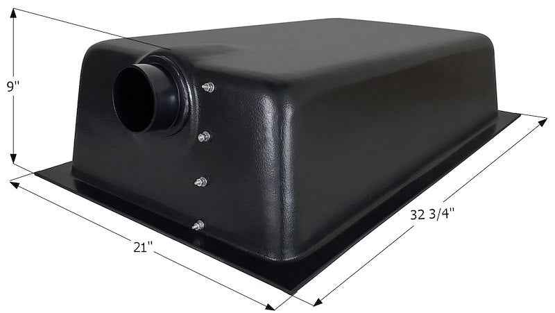 17 Gallon Waste Holding Tank – 32-3/4" L x 21" W x 9" H – 01605