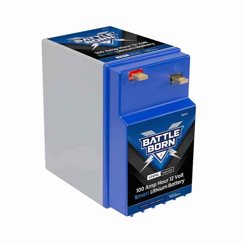 12V GC2 Lithium Deep Cycle RV Battery 100Ah Smart LiFePO4 – Battle Born BBGC2I