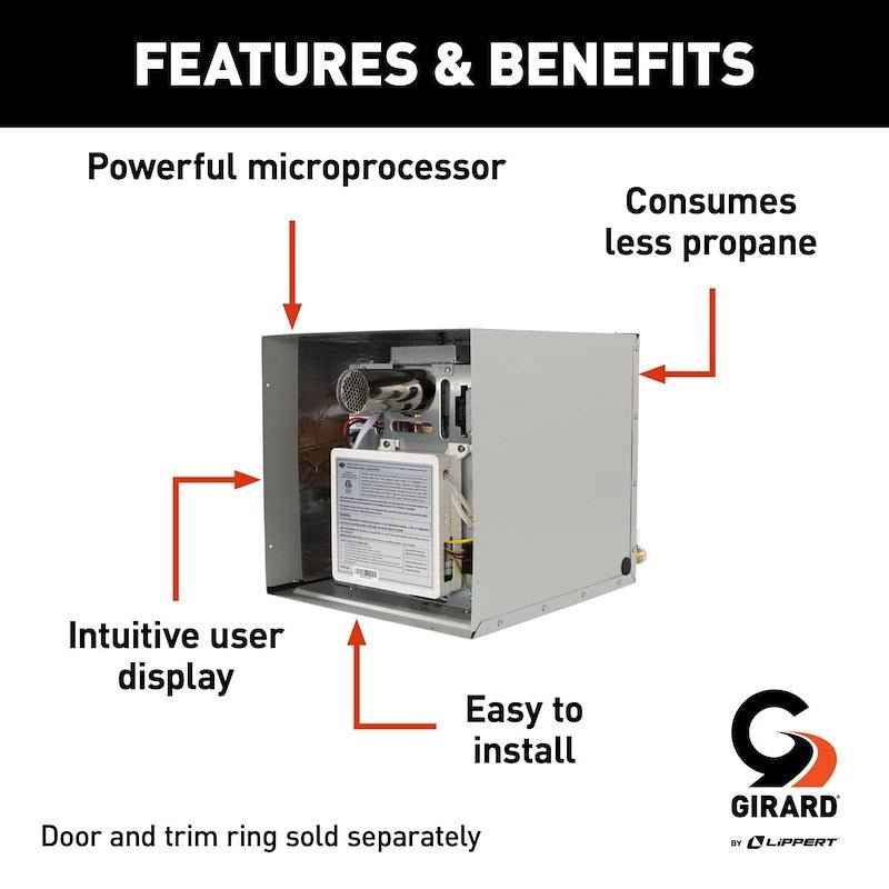 Girard 42,000 BTU LP Propane Tankless Hot Water Heater 2GWHAM