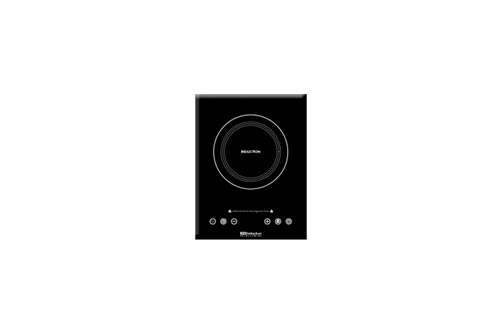 Invision 3308A Induction Cooktop SIA-1001 Single Burner 1800W – 11.8" Black Glass