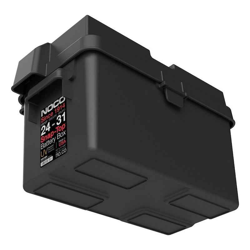 Group 24–31 Snap-Top Battery Box Vented – NOCO BG31 (HM318BKS)