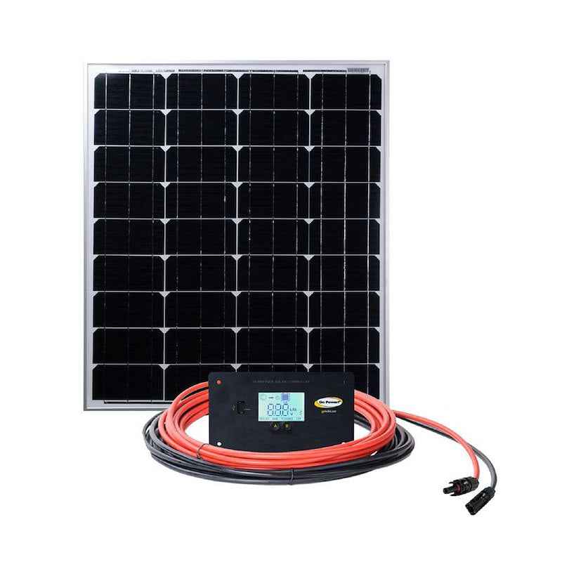 80 Watt Solar Kit GP-ECO-80 – Monocrystalline Panel with PWM Controller