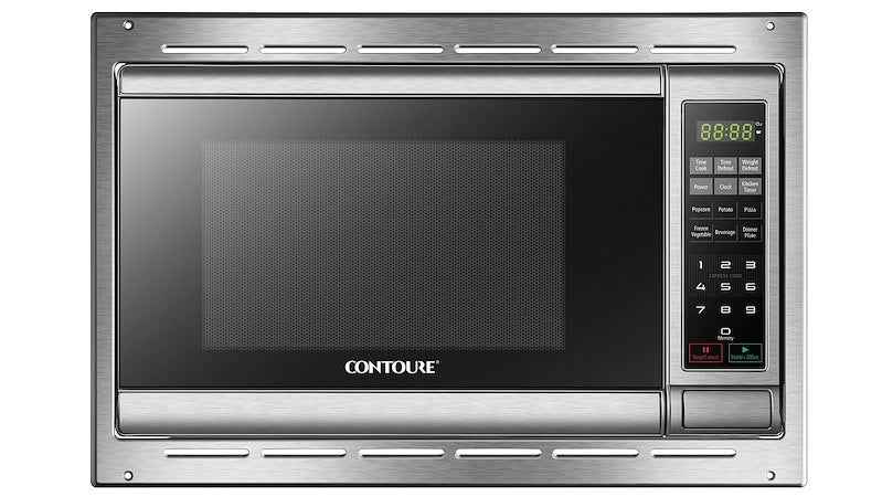 Contoure 0.7 cu. ft. RV Microwave Oven – Compact, 700W, Stainless Steel - RV-787S