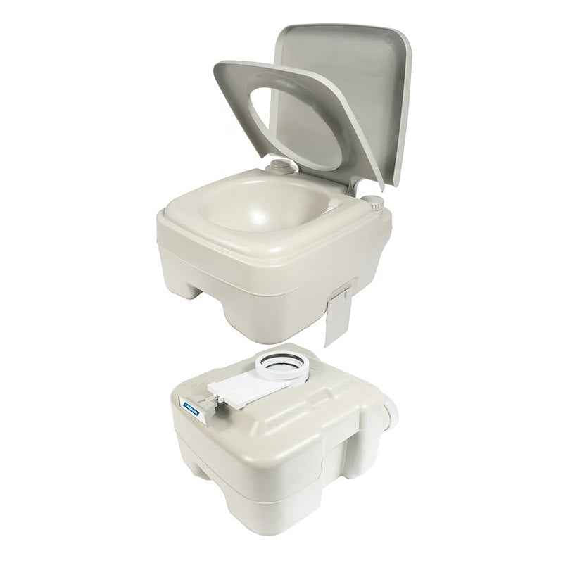 Portable RV Toilet – Camco – 41541 Beige Rectangular Seat