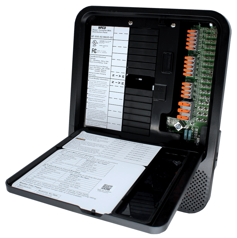 WFCO 9500 Series 60A Power Converter/Charger – 1030W Output, Smart Charging - Used RV Parts