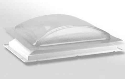 Clear RV Skylight Dome – 22" x 14" Opening – Bubble Style