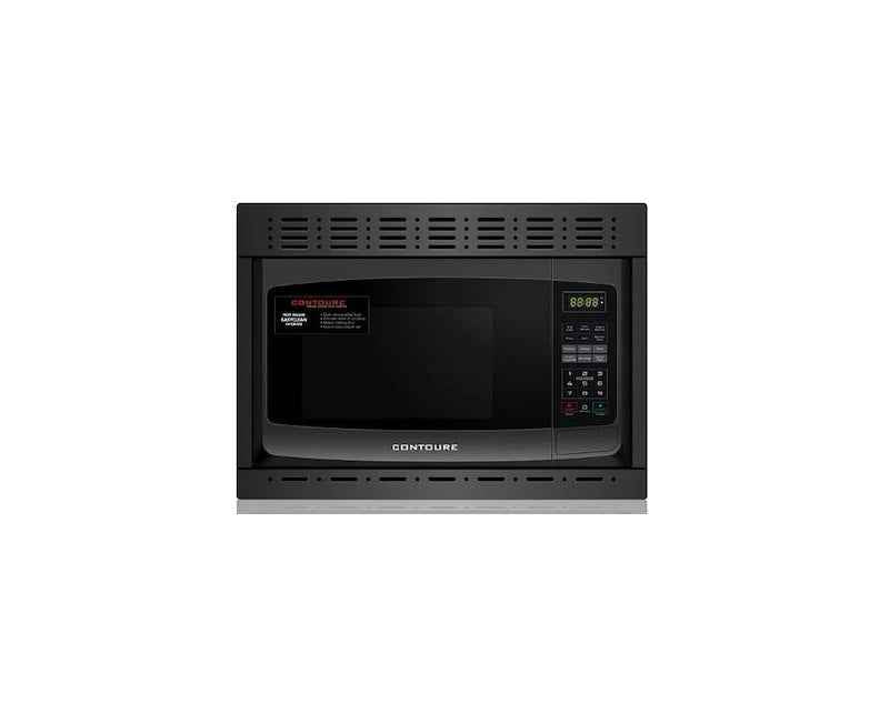 Contoure 1.0 cu. ft. Built-In Black Microwave Oven – 900W Power