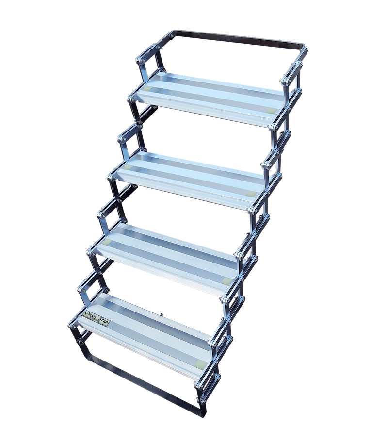 GlowStep 4-Step RV Entry Step – Self-Illuminating, A7504 - Used RV Parts