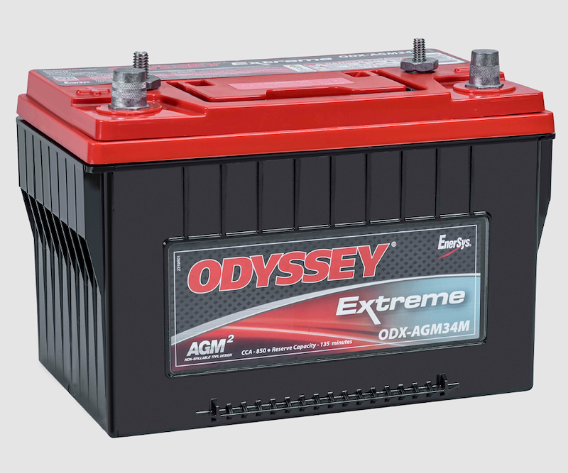 Odyssey AGM Deep Cycle Battery ODX-AGM34M Group 34M 12V 880 CCA Marine