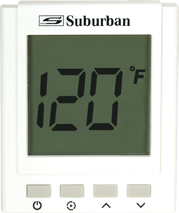 Suburban IW60 On-Demand RV Water Heater Wall Controller 161291 – White