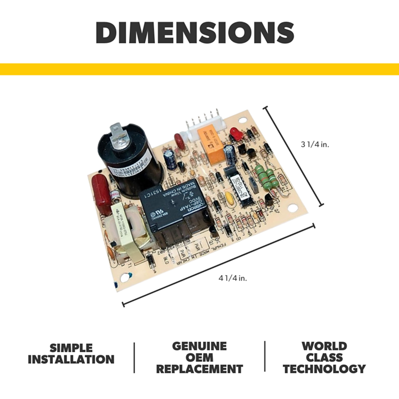 Carte de contrôle d'allumage de four Atwood 31501 – 12 V avec commande de ventilateur (fours DSI)