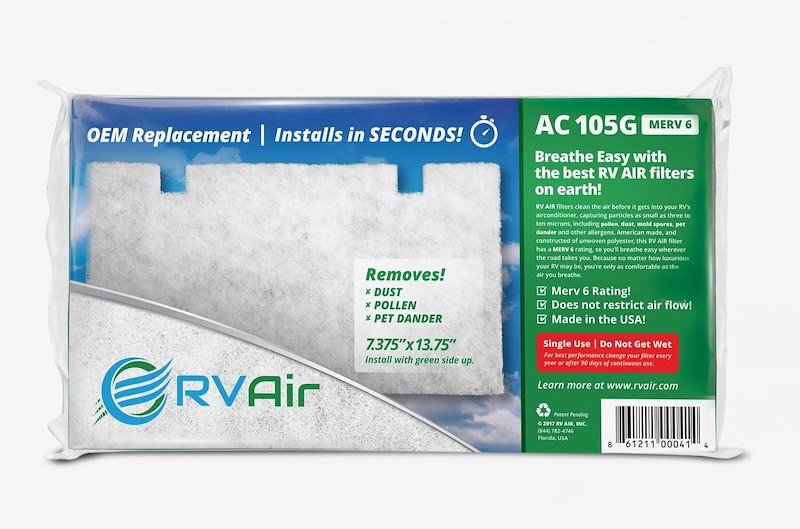 Dometic RV AC Air Filter – AC 105G
