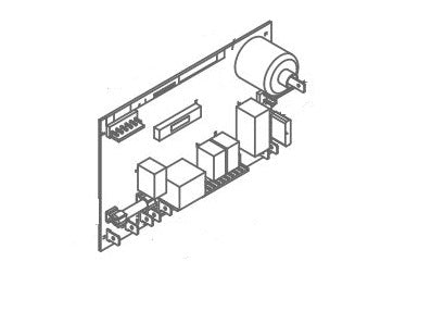 Carte d'alimentation pour réfrigérateur Norcold 637082 – Pour 2118