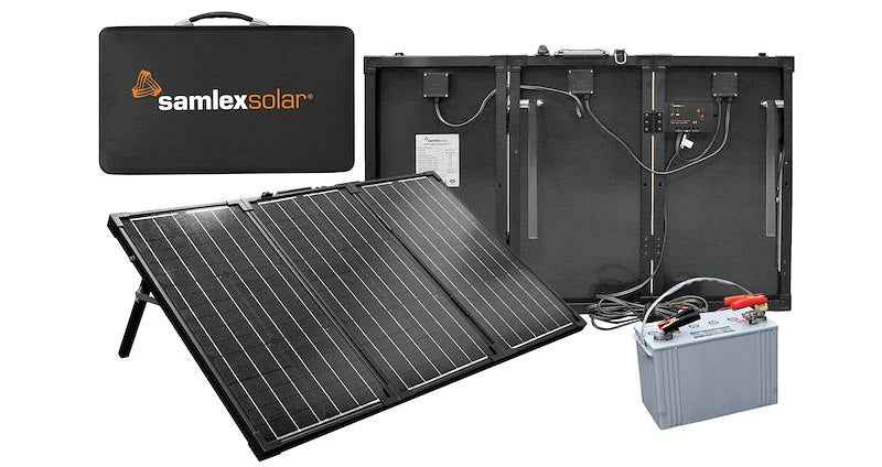 Samlex 90W Portable Solar Kit MSK-90 – Foldable Panels with 10A PWM