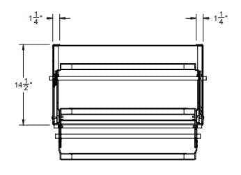 Triple Manual RV Entry Steps – 24" Width SMFP-3100