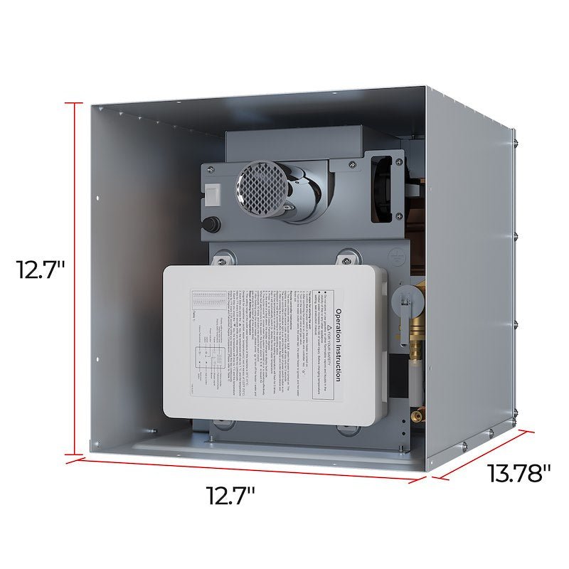 Fogatti InstaShower 8 Plus FS08B1S RV Tankless Water Heater – LP, On-Demand - Used RV Parts