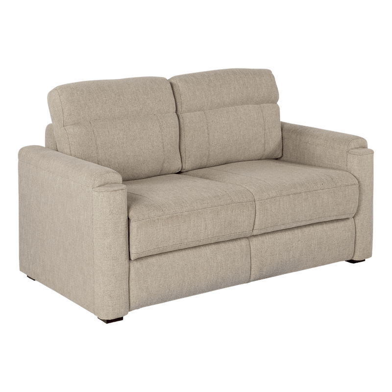 Destination Series 62" Tri-Fold Sofa – Norlina Beige (Polyester Upholstery)