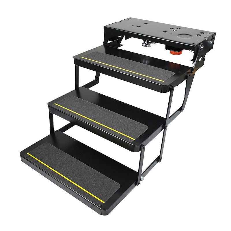 Kwikee Series 25 Triple Electric RV Step 365837 – 24" Wide, 300 lb Capacity