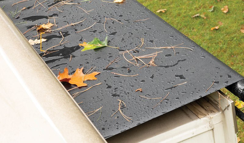 Solera 91" (7 ft 7 in) RV Slide Topper Awning – Automatic, Black Vinyl V000168106