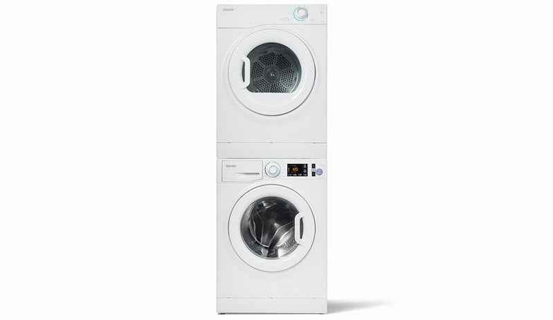 RV Vented Clothes Dryer – 4.0 Cu. Ft., 120V, Stackable, White - DV6500X