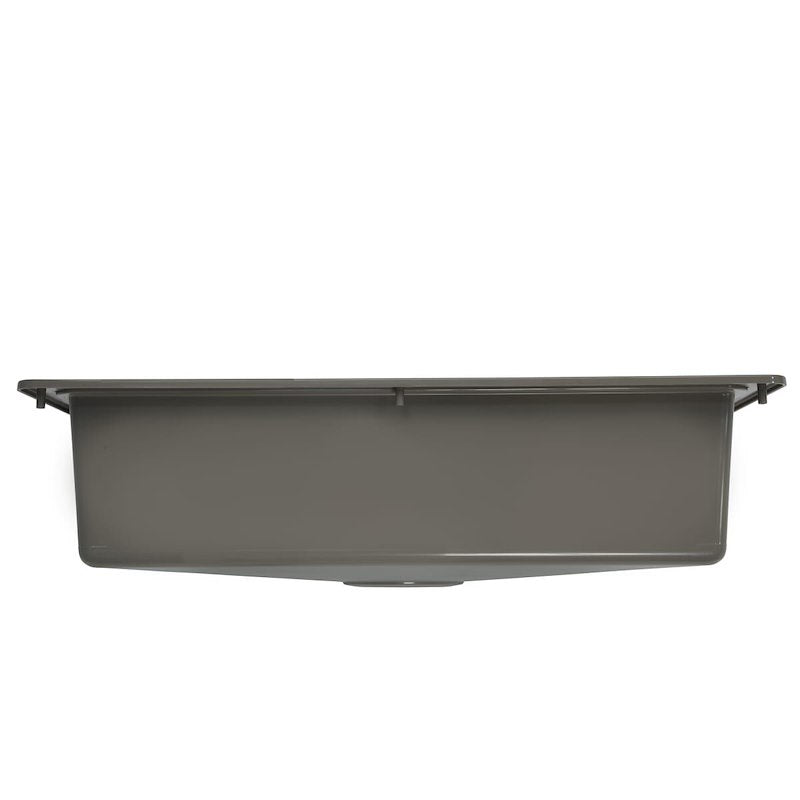 25" Single Bowl RV Kitchen Sink – Stainless Look ABS Drop-In