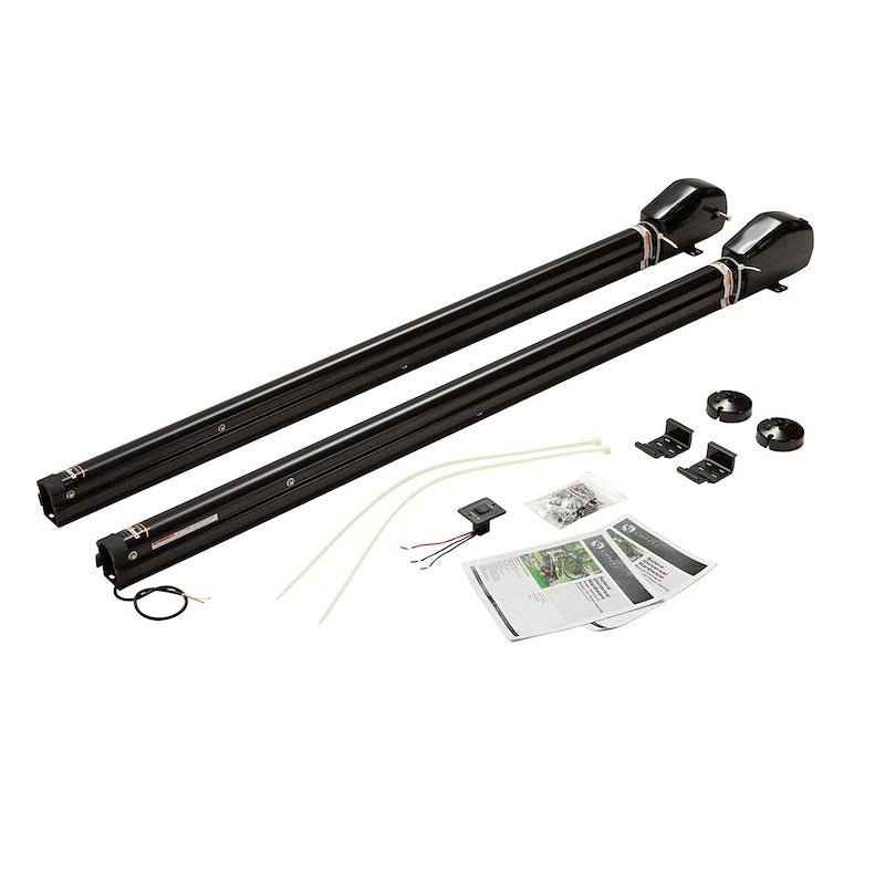 Solera 69" Electric Awning Arm Set – Adjustable Pitch | Black | 12V 434723