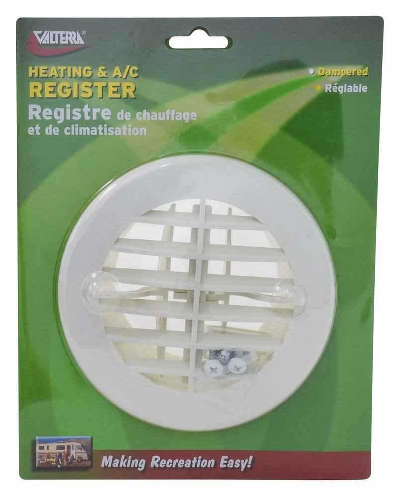 RV Heating/Cooling Register – 4 Inch Round Vent | A10-3350VP