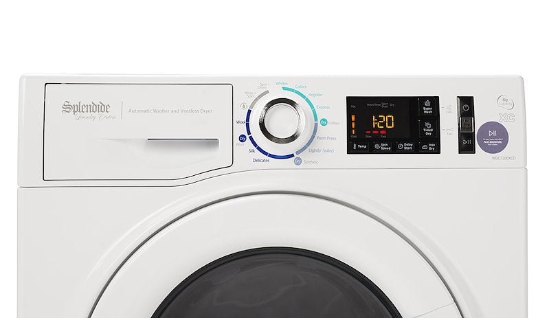 Ventless Washer Dryer Combo – 15 lb Capacity, 120V, White WDC7200XCD - Used RV Parts