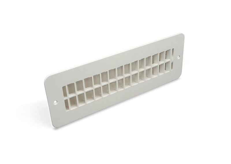 RV Floor Heating/Cooling Register – 2x10 Rectangular Vent with Damper | 94259