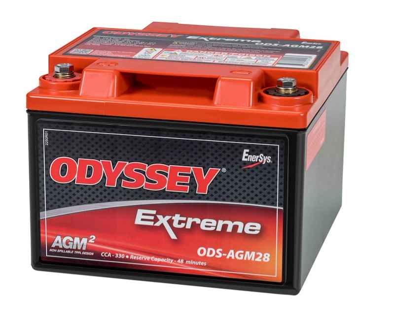 AGM Powersports Battery Odyssey Group 28 28Ah 330CCA ODS-AGM28