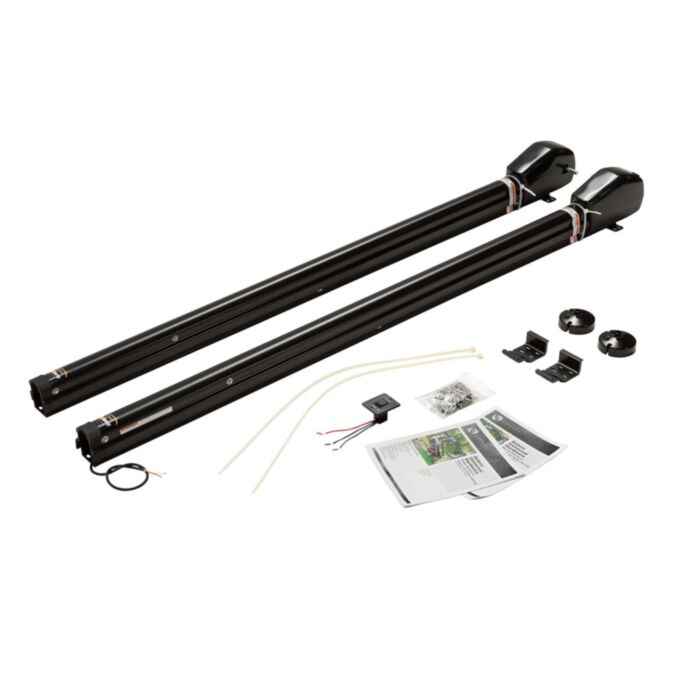 Solera 69" Electric Awning Arm Set – Adjustable Pitch | Black | 12V 434723 - Used RV Parts