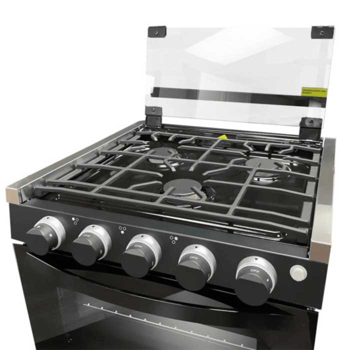 Furrion Greystone 3-Burner Propane RV Range with Built-In Oven – Black - Used RV Parts