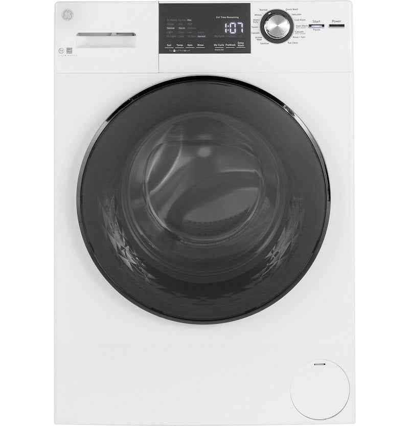 GE Spacemaker® 2.4 Cu. Ft. Front Load RV Washer – 14 Cycles, GFW148SSMWW